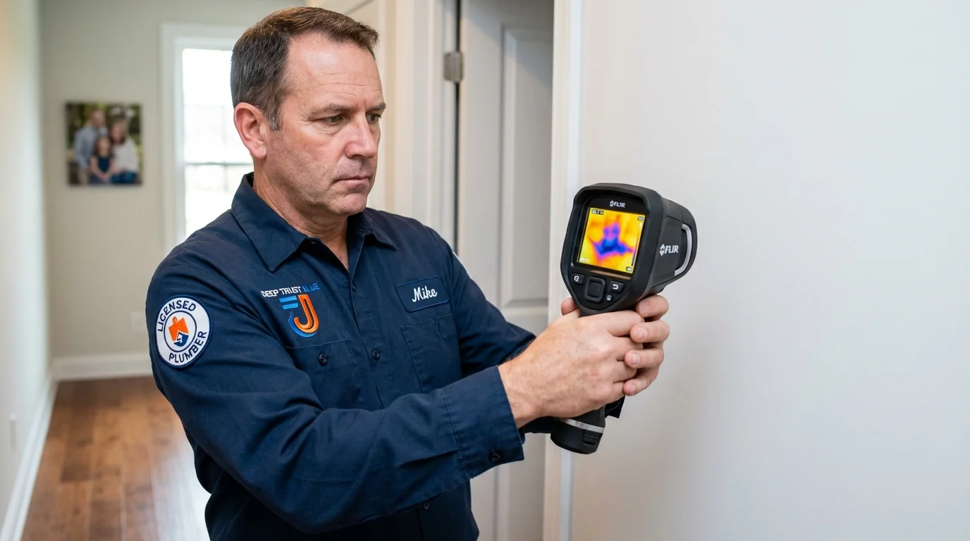 Thermal imaging leak detection by Johns Plumbing LLC in Vega Alta